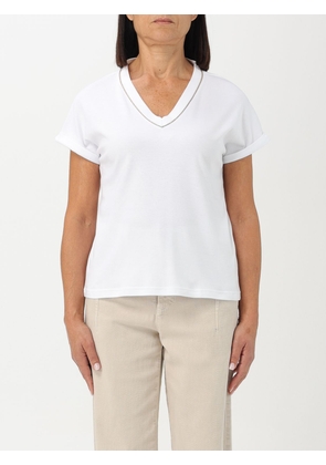 Polo Shirt ELEVENTY Woman colour White