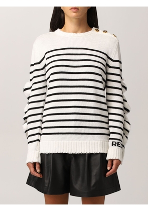 Red Valentino striped wool and cashmere jumper