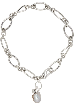 Mounser Silver Waxing Necklace