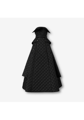 Burberry Diamond Quilted Trench Gown