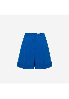 ALEXANDER MCQUEEN - Pleated Tailored Shorts - Item 741600QJACX4155