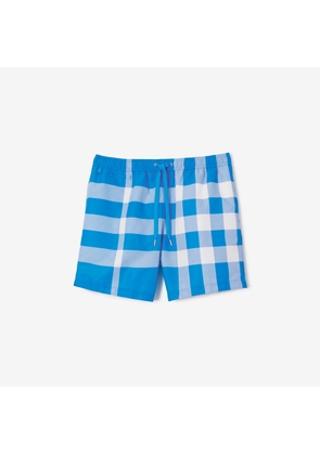 Burberry Exaggerated Check Drawcord Swim Shorts