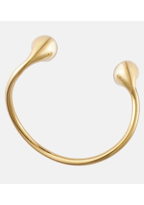 Bottega Veneta Drop 18kt gold-plated cuff bracelet