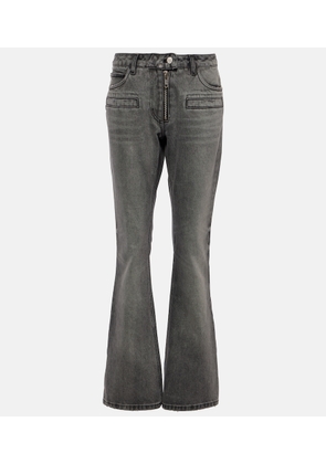 Courrèges Low-rise straight jeans