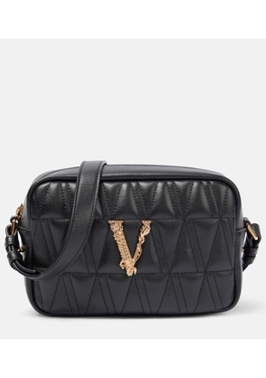 Versace Virtus quilted leather crossbody bag