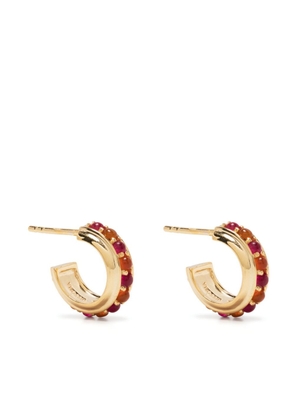 Missoma gold-plated vermeil hoop earrings
