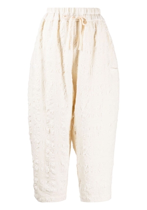 Renli Su Clarinda cropped-leg trousers - White