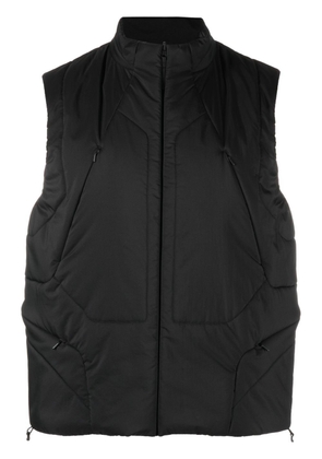 Goldwin 0 insulated panelled zip-up gilet - Black
