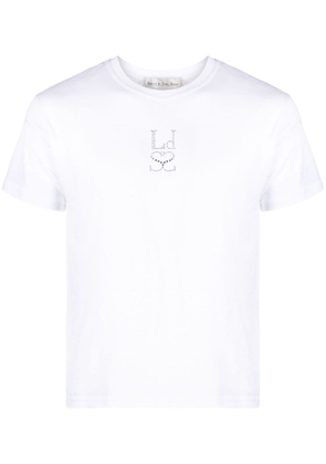 Ludovic de Saint Sernin logo-embellished organic cotton T-shirt - White