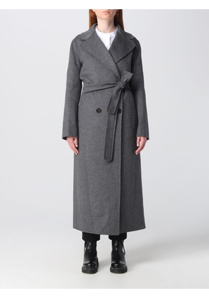 Coat 'S MAX MARA Woman colour Grey
