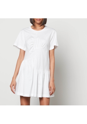 Marques Almeida Women's Panelled Gathered Dress - White - L