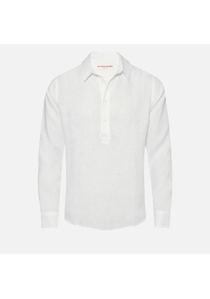 Orlebar Brown Percy Linen Shirt - M