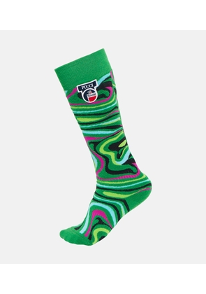 Pucci x Fusalp printed socks