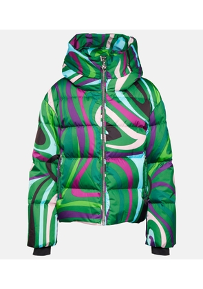 Pucci x Fusalp printed ski down jacket