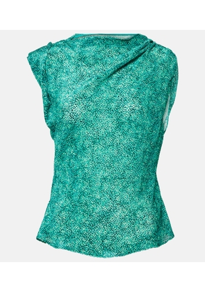 Isabel Marant Samia silk-blend top