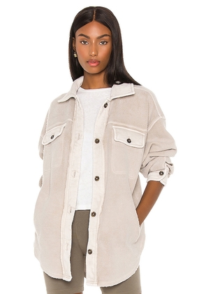 Free People x We The Free Ruby Jacket in Light Grey. Size XL.