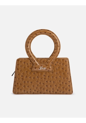 Leather Ostrich Small Ana