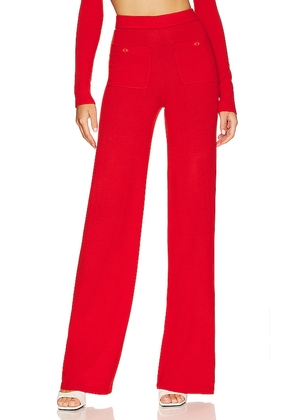 JoosTricot Fancy Pants in Red. Size XS.