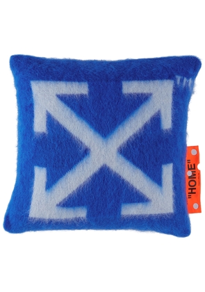 Off-White Blue & White Arrows Small Cushion