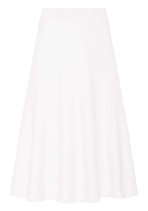Rosetta Getty A-line midi skirt - White