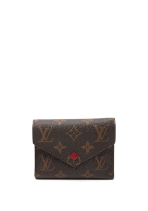 Louis Vuitton 2020 pre-owned Victorine compact wallet - Brown