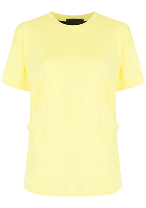 Andrea Bogosian Belly cotton T-shirt - Yellow