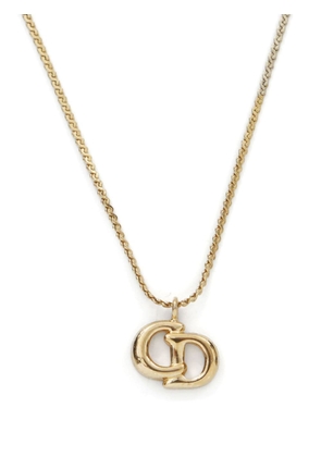 Christian Dior pre-owned CD pendant necklace - Gold