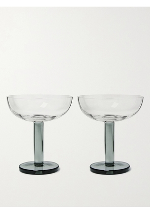 Tom Dixon - Puck Set of Two Coupe Glasses - Men - Neutrals