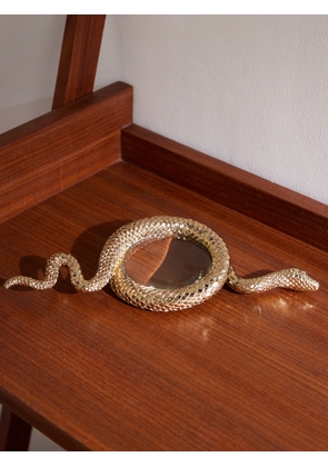 L'Objet - Snake Gold-Plated Magnifying Glass - Men - Gold