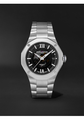 Baume & Mercier - Riviera Automatic 42mm Stainless Steel Watch, Ref. No. M0A10702 - Men - Black