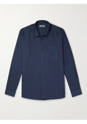 Vilebrequin - Caroubis Linen Shirt - Men - Blue - S