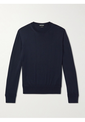TOM FORD - Merino Wool Sweater - Men - Blue - IT 44