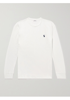 Polo Ralph Lauren - Logo-Embroidered Cotton-Jersey T-Shirt - Men - White - XS