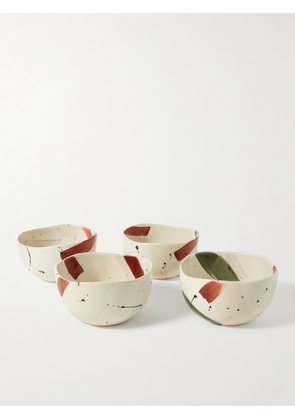 Soho Home - Alameda Set of Four Cereal Bowls - Men - Neutrals