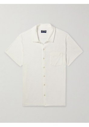 Vilebrequin - Charli Cotton-Blend Terry Shirt - Men - White - S