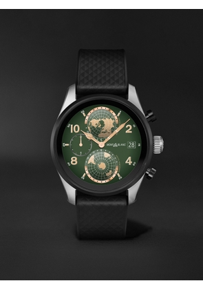 Montblanc - Summit 3 42mm Titanium and Rubber Smart Watch, Ref. No. 129268 - Men - Green