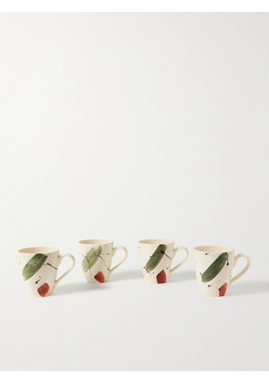 Soho Home - Alameda Set of Four Mugs - Men - Neutrals