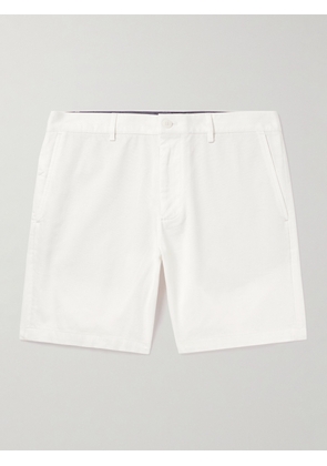 Club Monaco - Baxter Straight-Leg Stretch-Cotton Twill Shorts - Men - White - UK/US 28