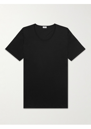 Zimmerli - Sea Island Cotton-Jersey T-Shirt - Men - Black - S