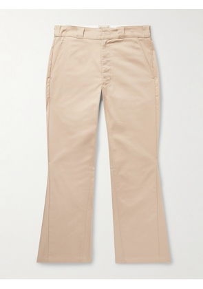 Gallery Dept. - Slim-Fit Flared Cotton-Twill Trousers - Men - Neutrals - 30W 32L