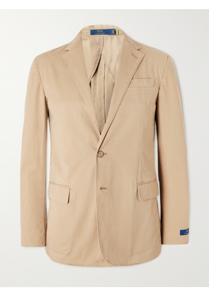 Polo Ralph Lauren - Slim-Fit Cotton-Blend Suit Jacket - Men - Neutrals - UK/US 36