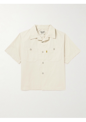 Gallery Dept. - Mechanic Camp-Collar Cotton-Twill Shirt - Men - Neutrals - S