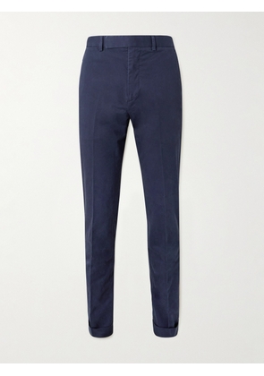 Polo Ralph Lauren - Straight-Leg Cotton-Blend Twill Chinos - Men - Blue - UK/US 30