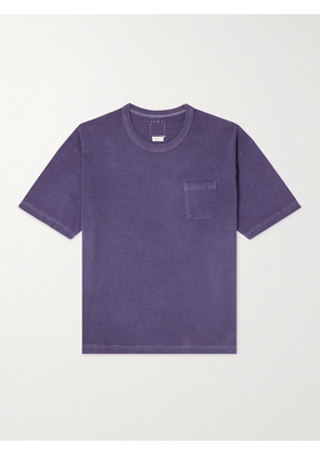 Visvim - Jumbo Cotton-Jersey T-Shirt - Men - Purple - 1