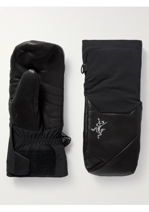 Arc'teryx - Sabre Leather and GORE-TEX® Mittens - Men - Black - S