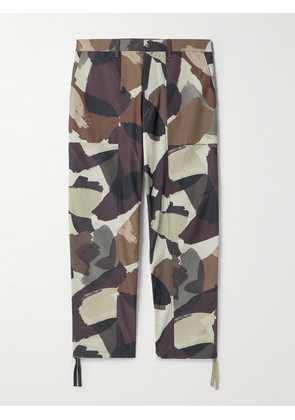 Norse Projects - Sigur Straight-Leg Camouflage-Print Shell Trousers - Men - Brown - UK/US 30