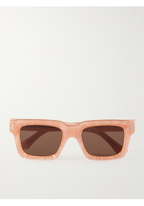 Cutler and Gross - 1386 Square-Frame Acetate Sunglasses - Men - Orange