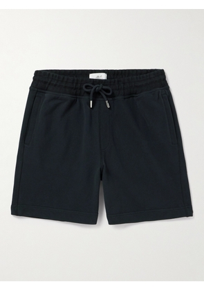 Mr P. - Straight-Leg Cotton-Jersey Drawstring Shorts - Men - Black - XS