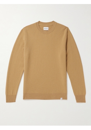 Norse Projects - Sigfred Slim-Fit Brushed-Wool Sweater - Men - Brown - XS
