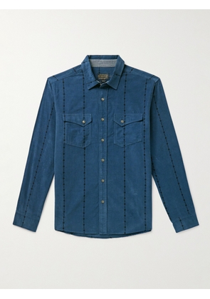 Pendleton - Wyatt Printed Cotton-Corduroy Shirt - Men - Blue - S